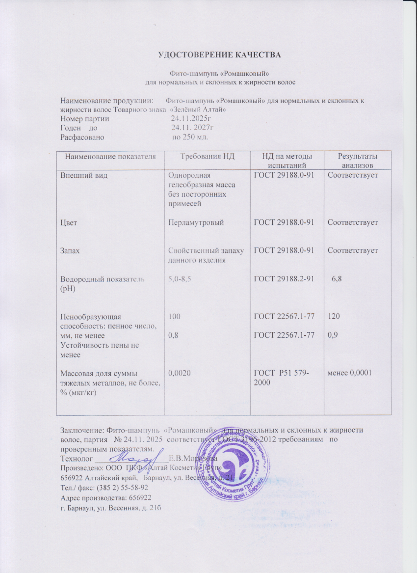 Паспорт №112025